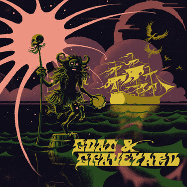 Goat & Graveyard - a ship of fools/light as a feather - 7" Purple Marbled Vinyl  [RSD 2025]